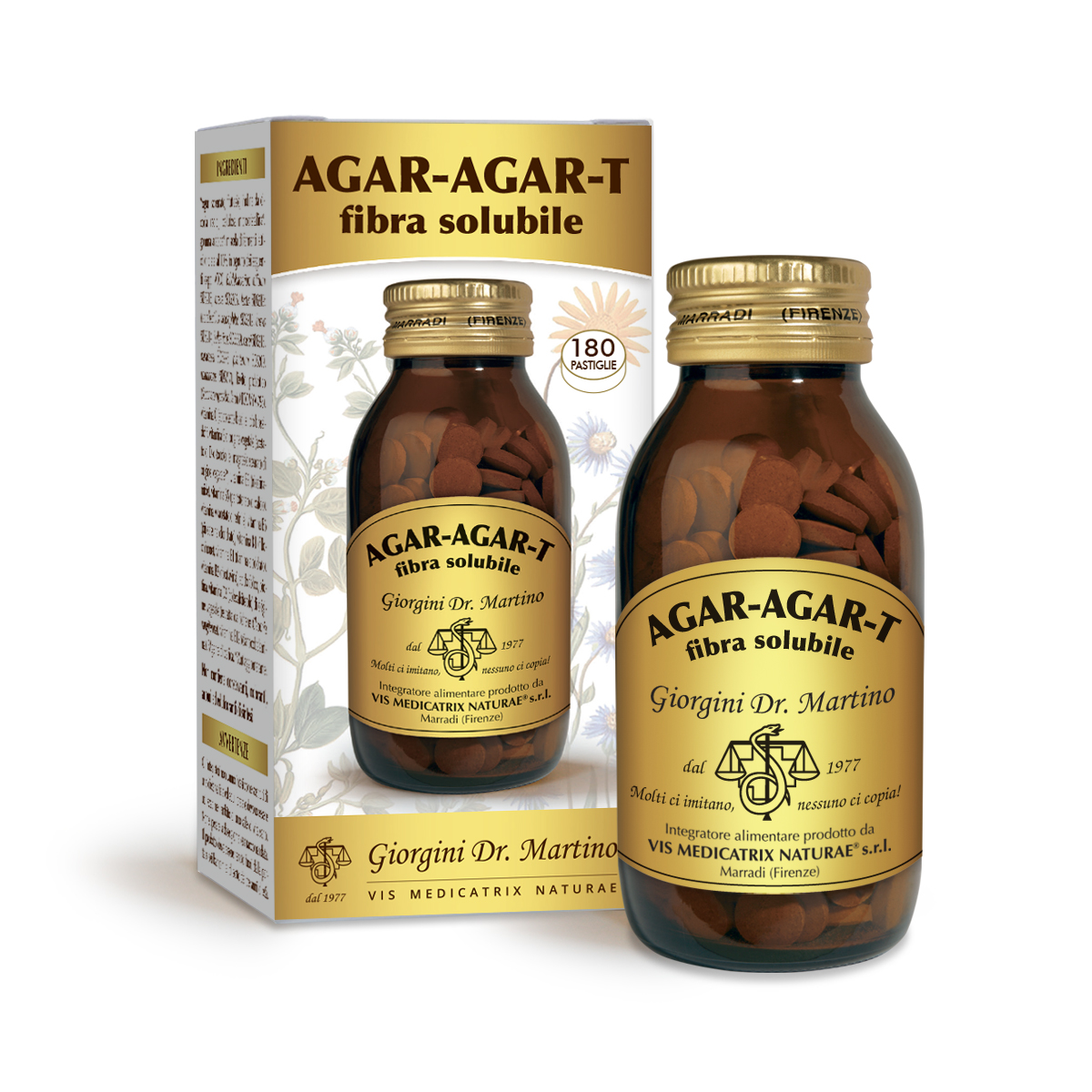 AGAR-AGAR-T 180 tablets main product photo
