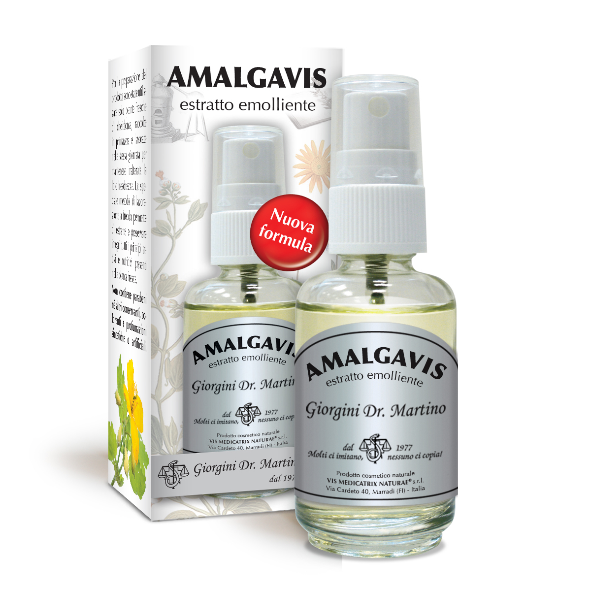 AMALGAVIS Liquido alcoolico spray