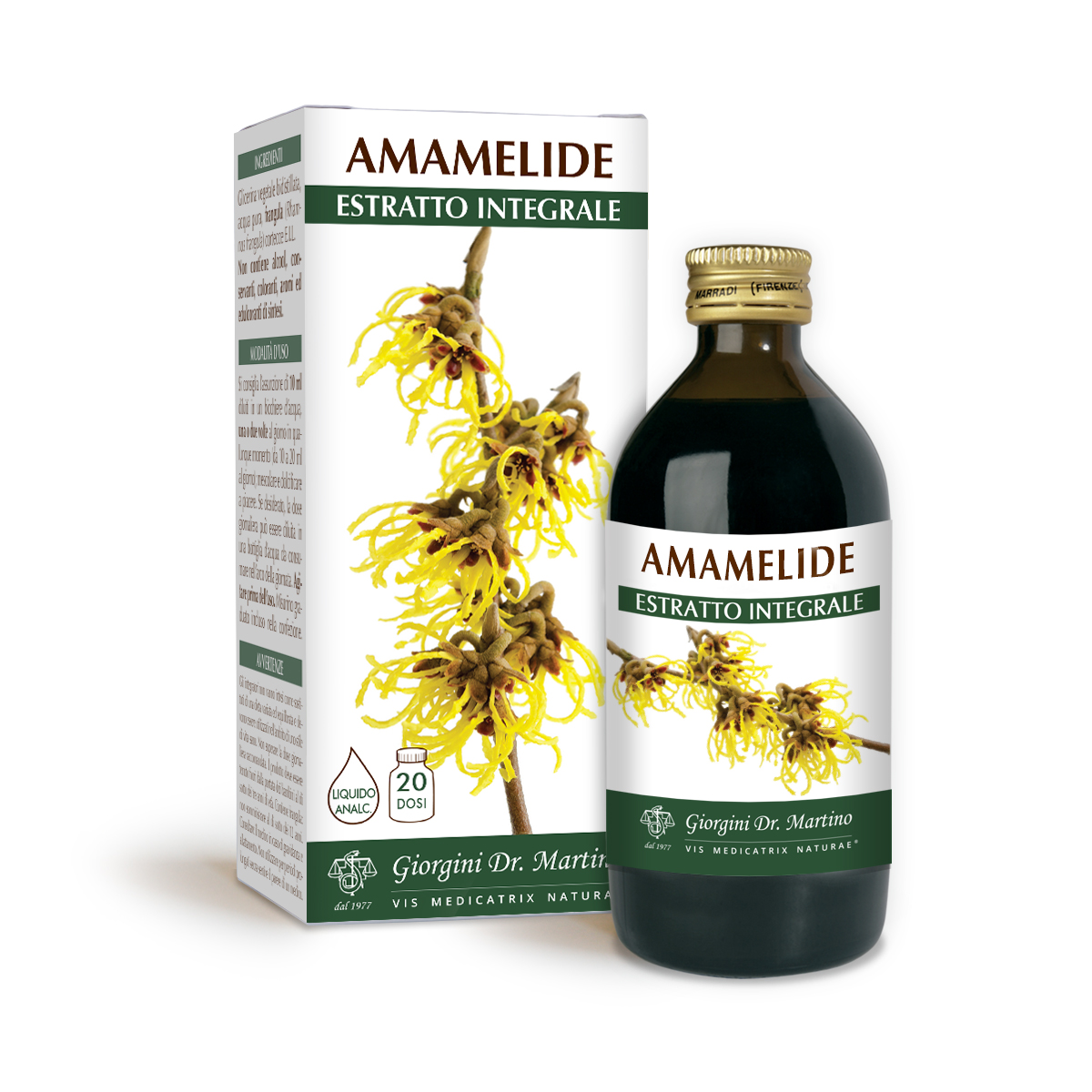 HAMAMELIS EXTRAIT INTEGRAL 200 ml main product photo