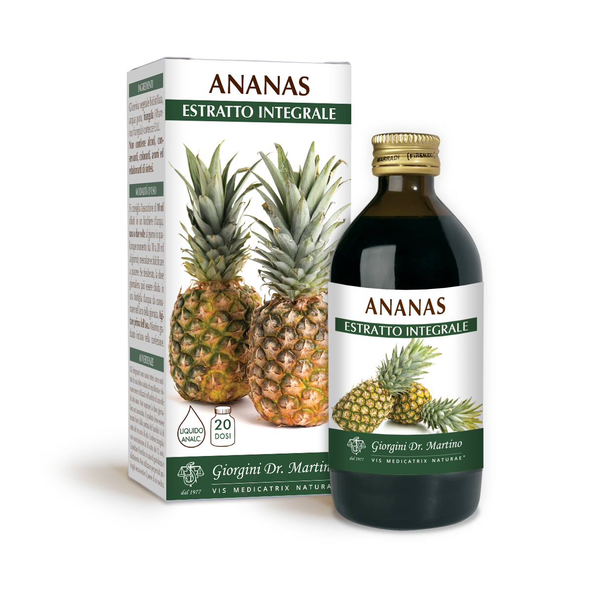 PINEAPPLE WHOLE EXTRACT 200 ml  main product photo