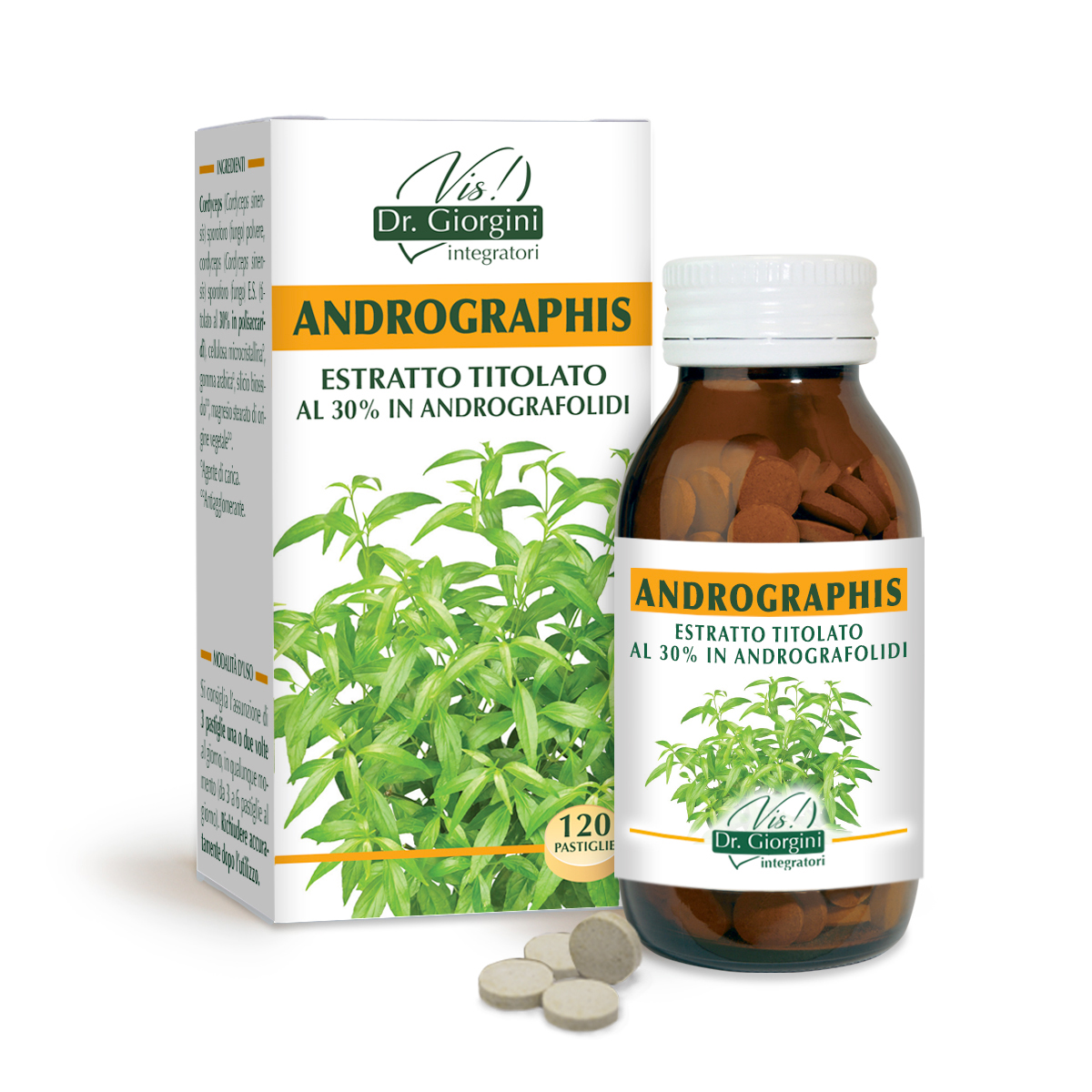 ANDROGRAPHIS extracto estandarizado Tabletas