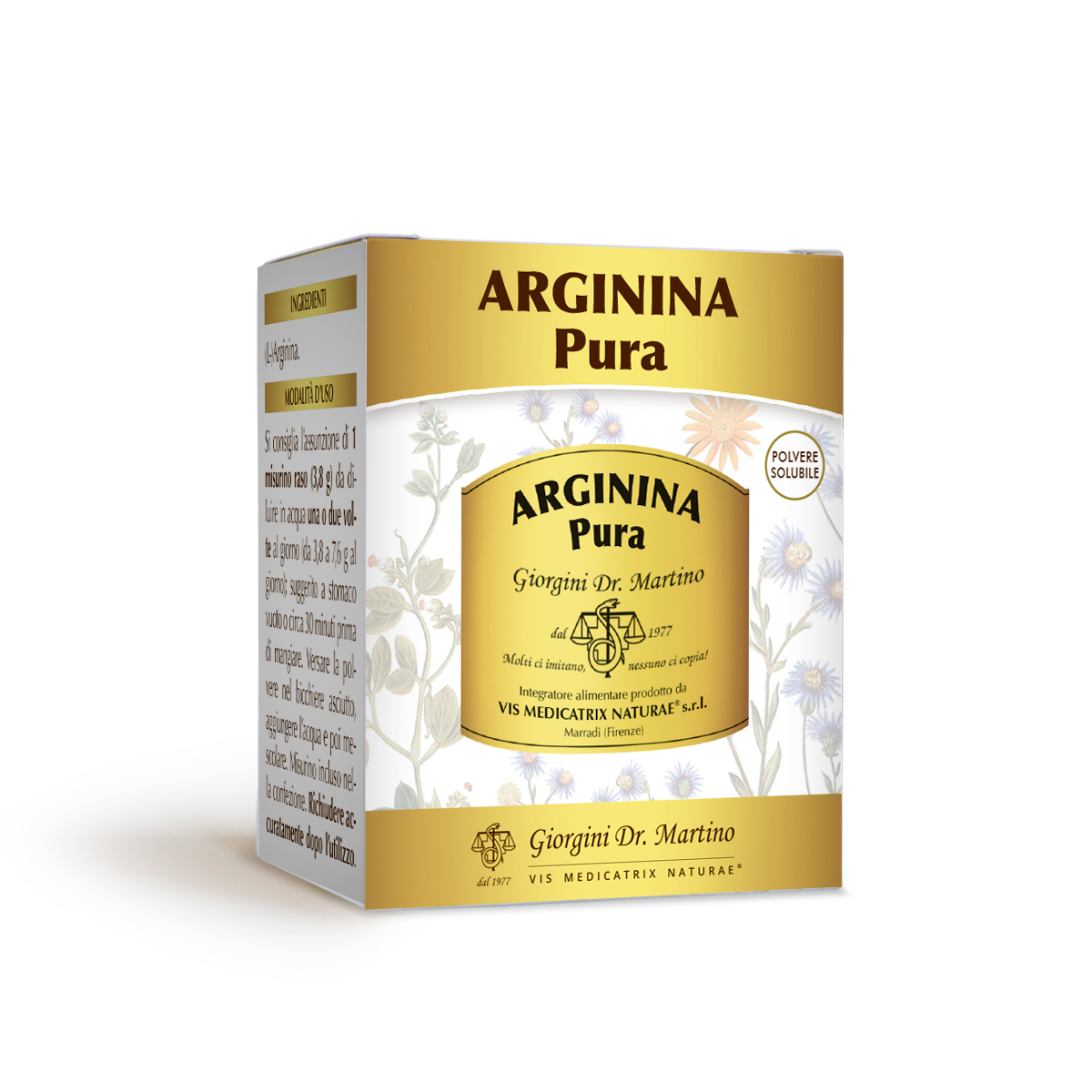 PURE ARGININE poudre soluble 100g main product photo