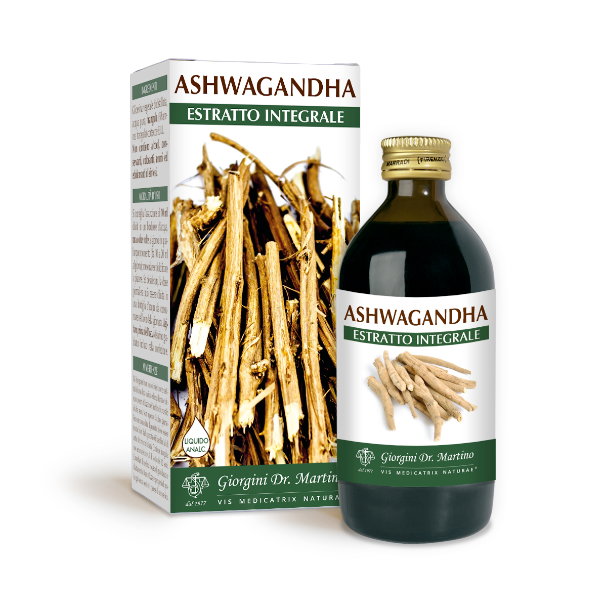 ASHWAGANDHA WHOLE EXTRACT 200ml main product photo