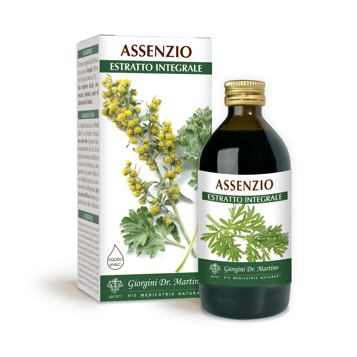EXTRAIT INTEGRAL D'ABSINTHE 200ml main product photo