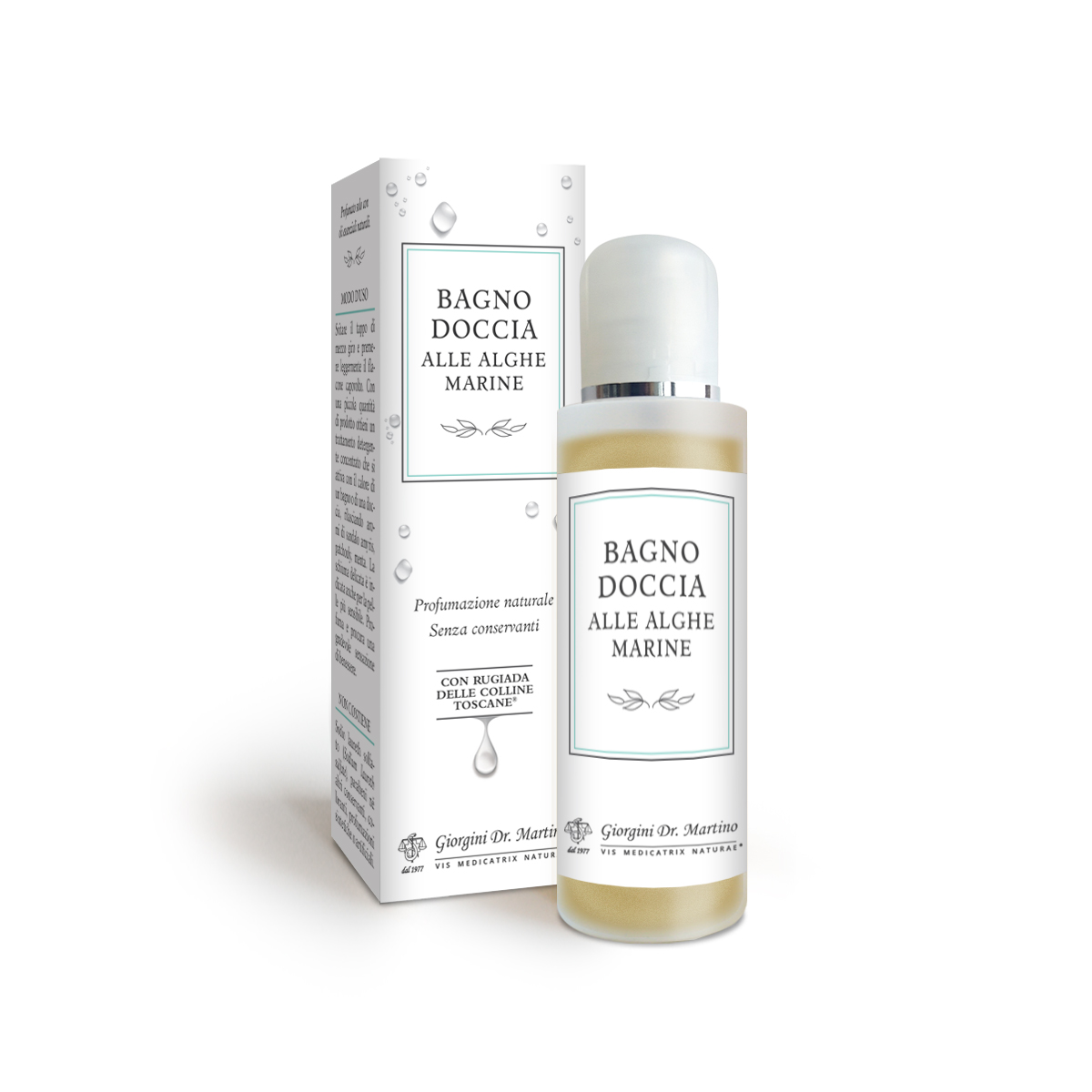GEL DOUCHE aux algues marines main product photo