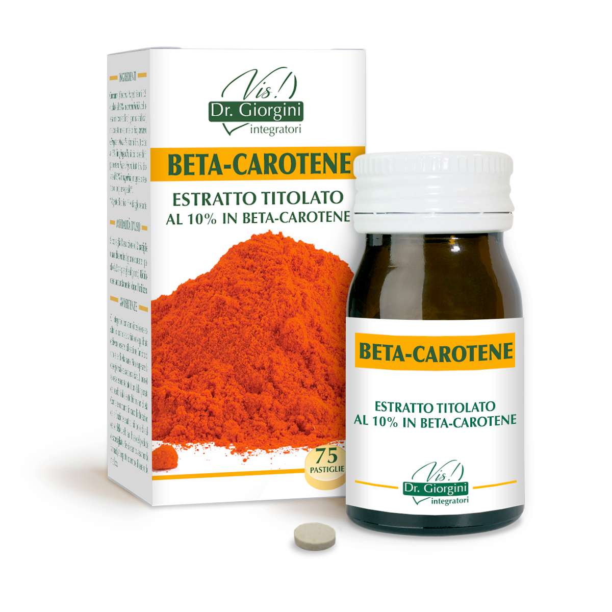 BÊTA-CAROTEN extrait standardisé Pastilles