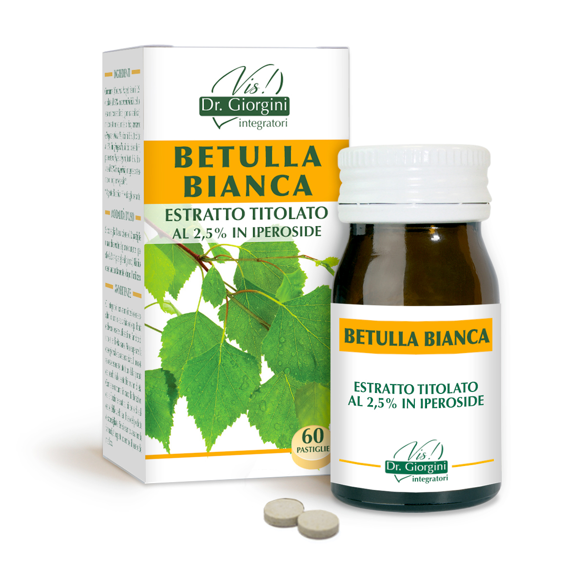 ABEDUL BLANCO extracto estandarizado Tabletas