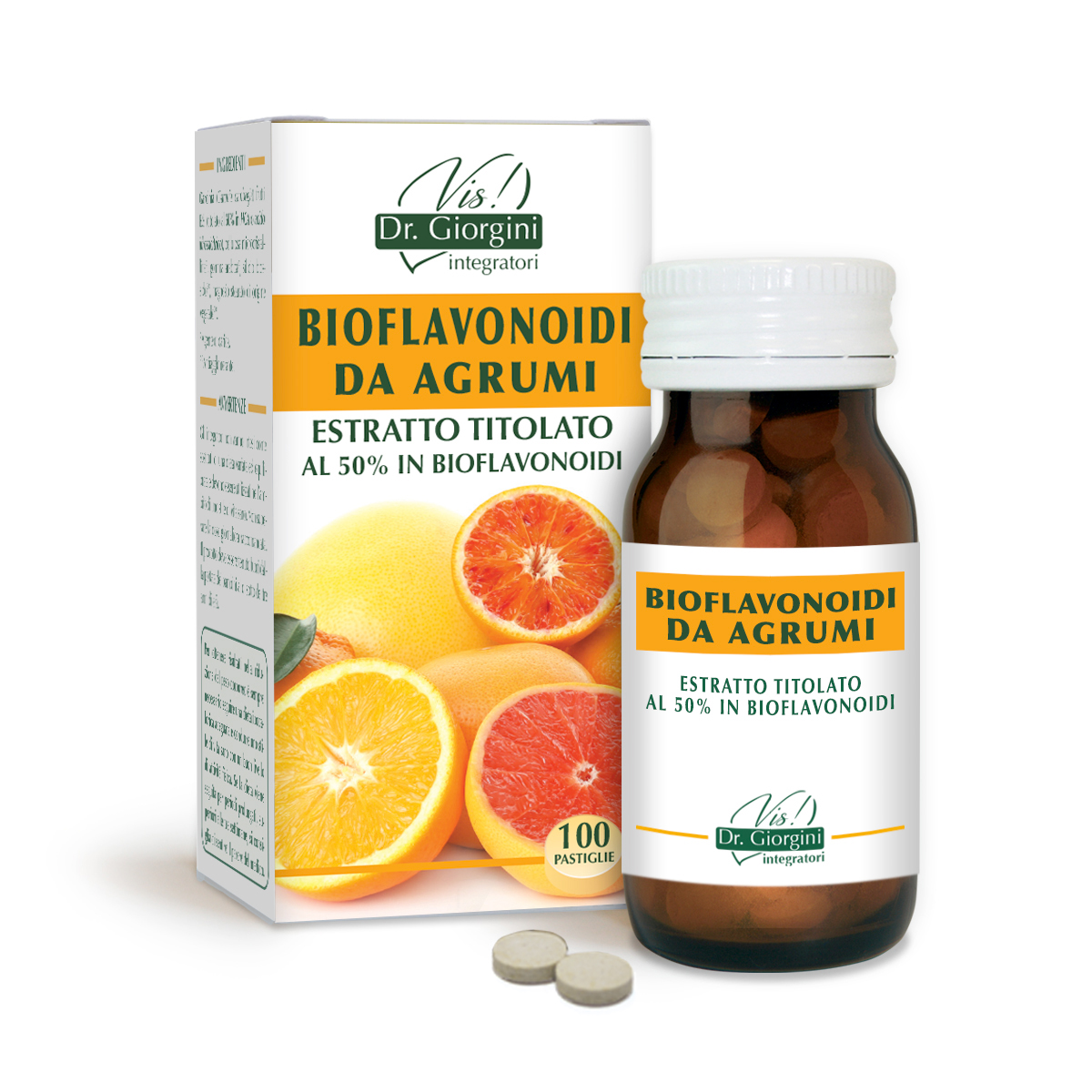 BIOFLAVONOIDES CÍTRICOS extracto estandarizado Tabletas