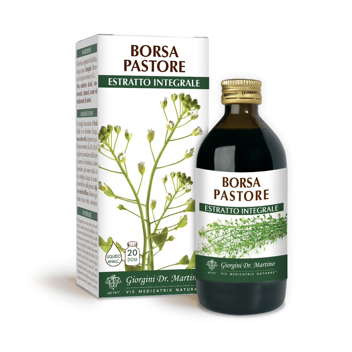 BOLSA DE PASTOR EXTRACTO INTEGRAL 200 ml main product photo