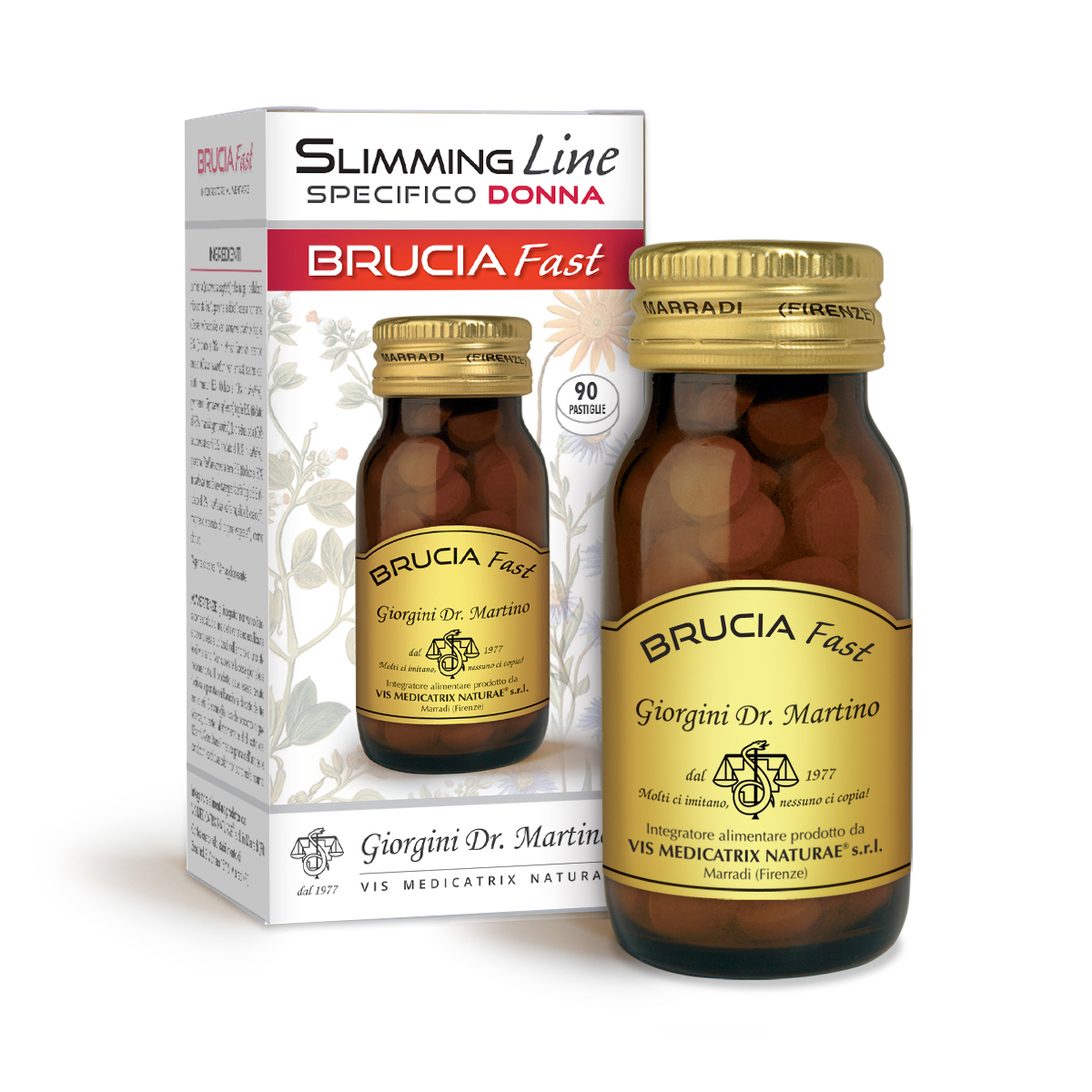 BRUCIA FAST pour femmes 90 pastilles main product photo