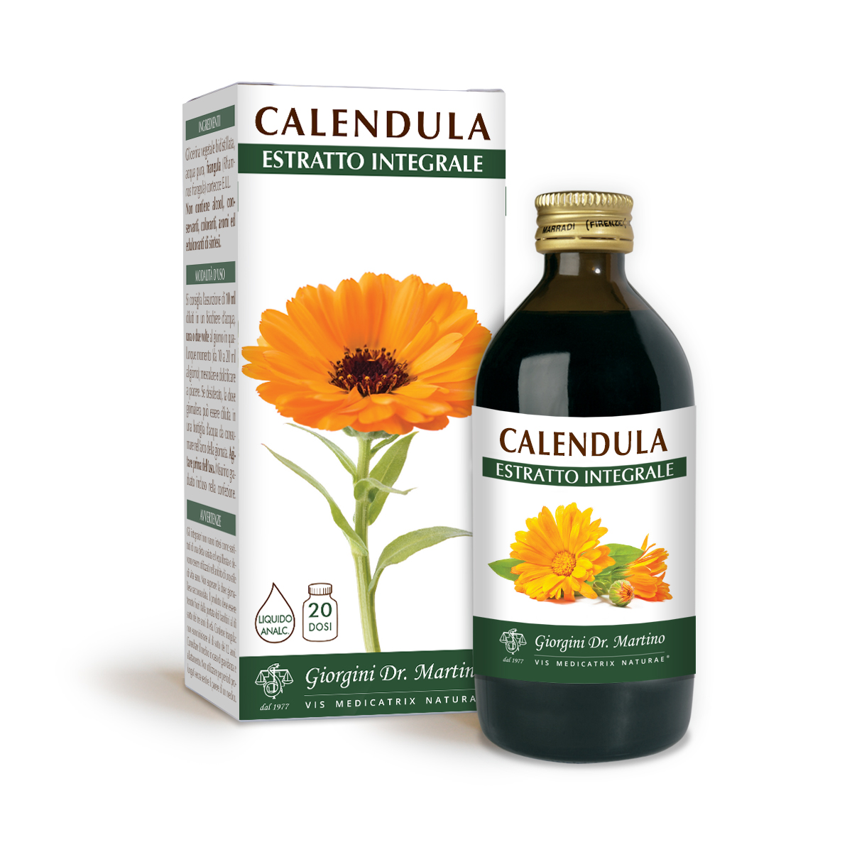 CALÉNDULA EXTRACTO INTEGRAL 200ml main product photo