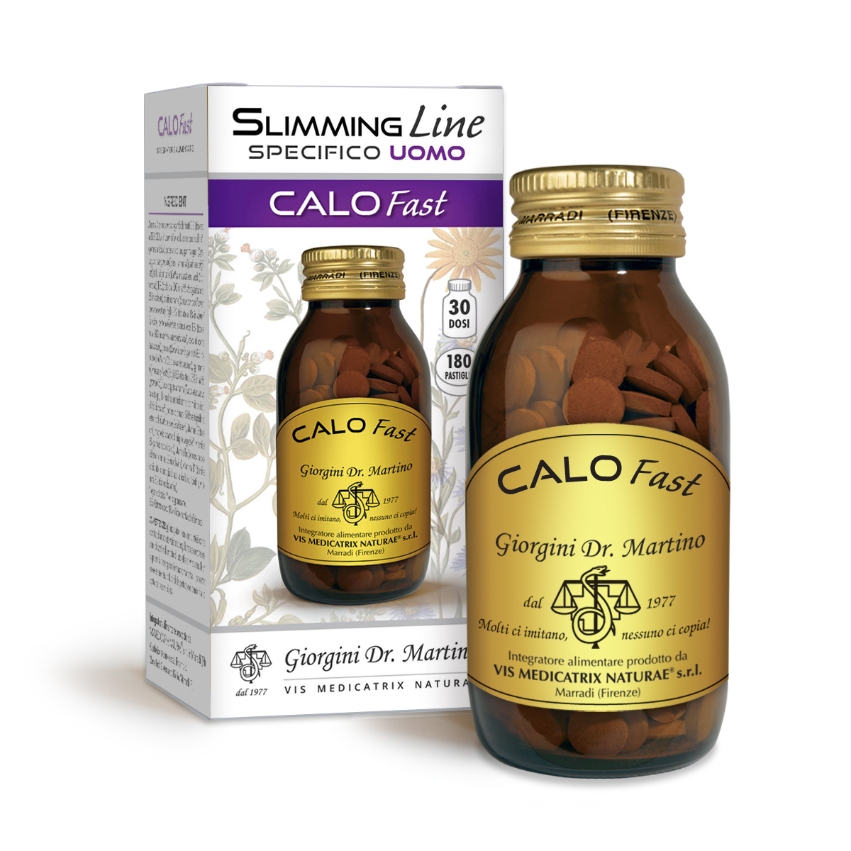 CALO FAST FOR MEN 72 g - 400 mg tablets main product photo
