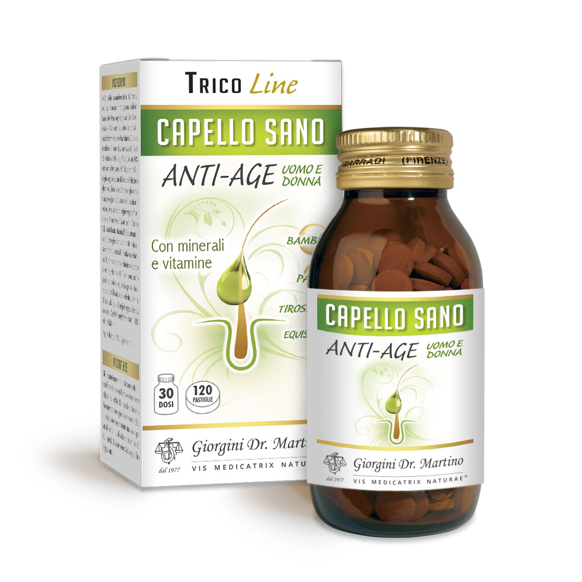 CAPELLO SANO ANTI-AGE 72 g - 600 mg Tabletten main product photo