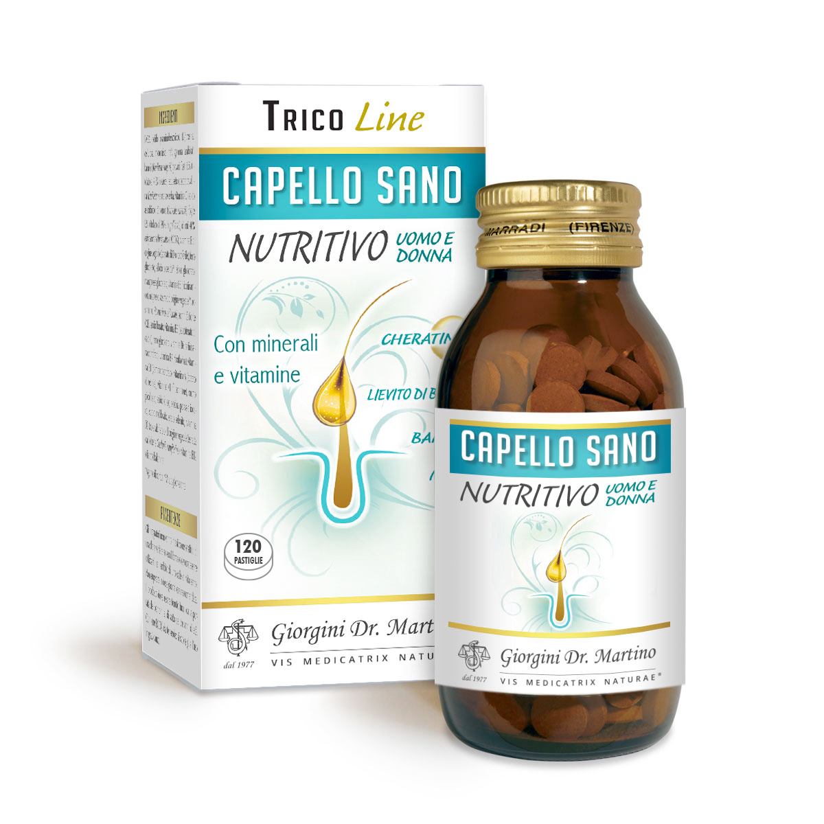 CAPELLO SANO nutritif 72 g – pastilles de 600 mg main product photo