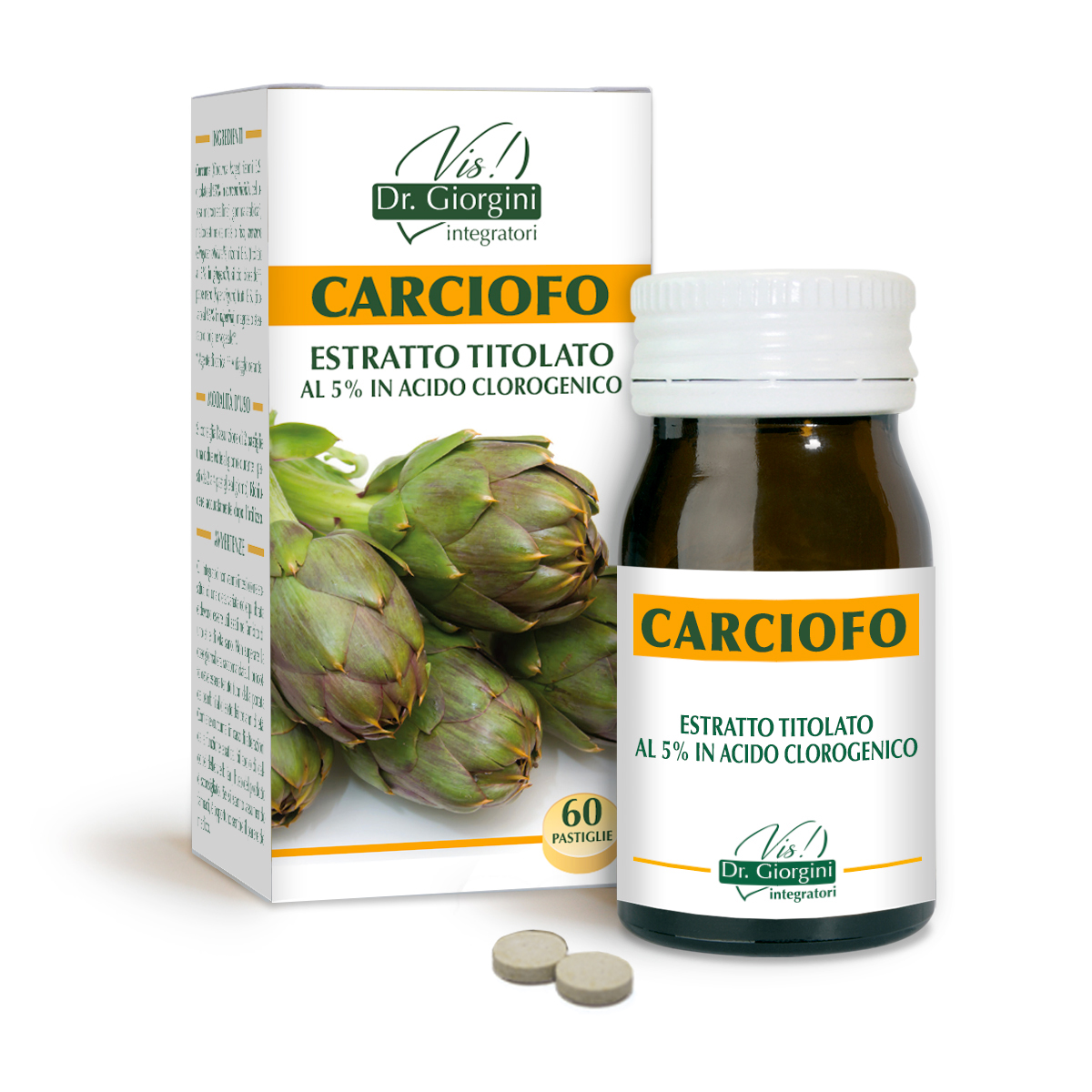 ALCACHOFA Extracto estandardizado Tabletas