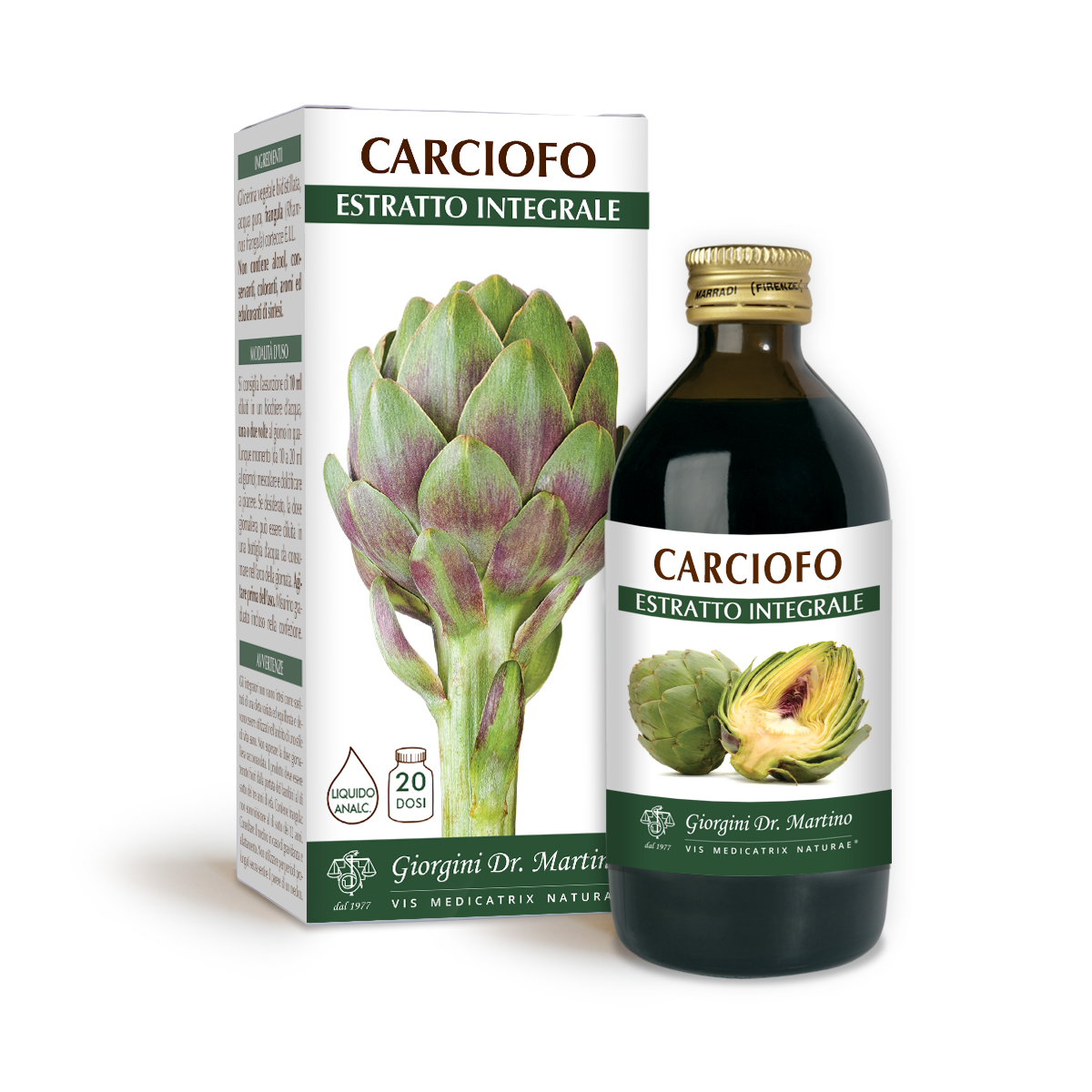 ARTICHOKE WHOLE EXTRACT 200 ml main product photo
