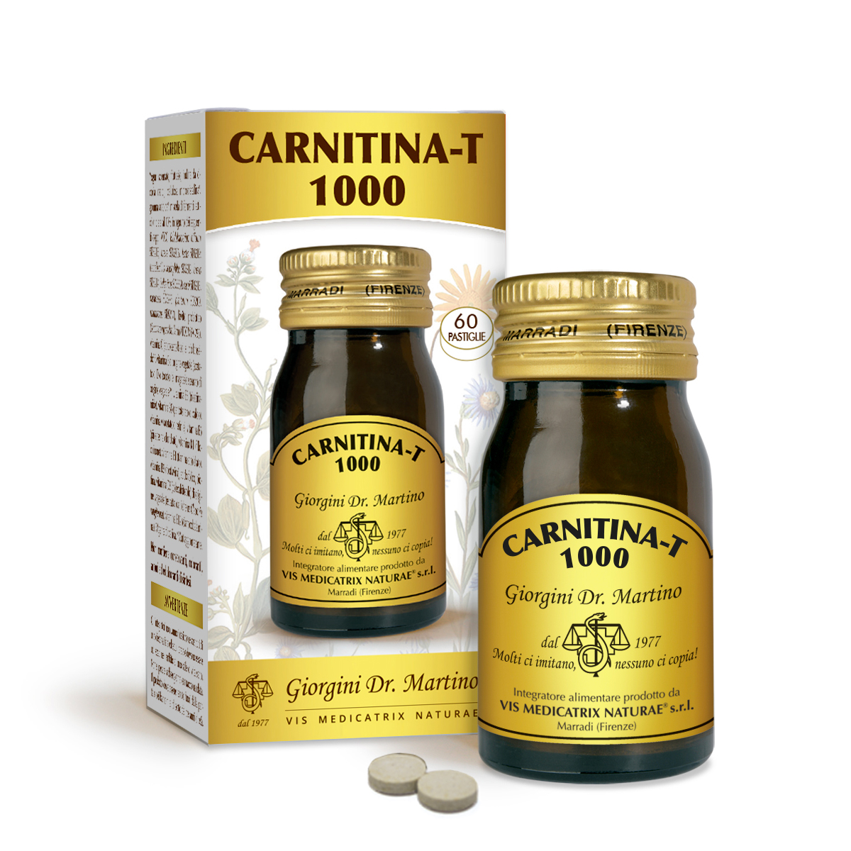 CARNITINA 1000 Tabletas