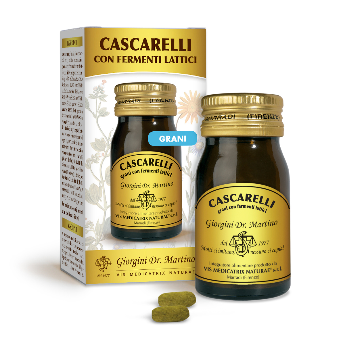 CASCARELLI con fermenti lattici Grani