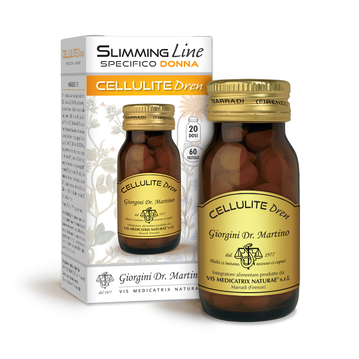 CELLULITE DRAIN 60 pastilles main product photo