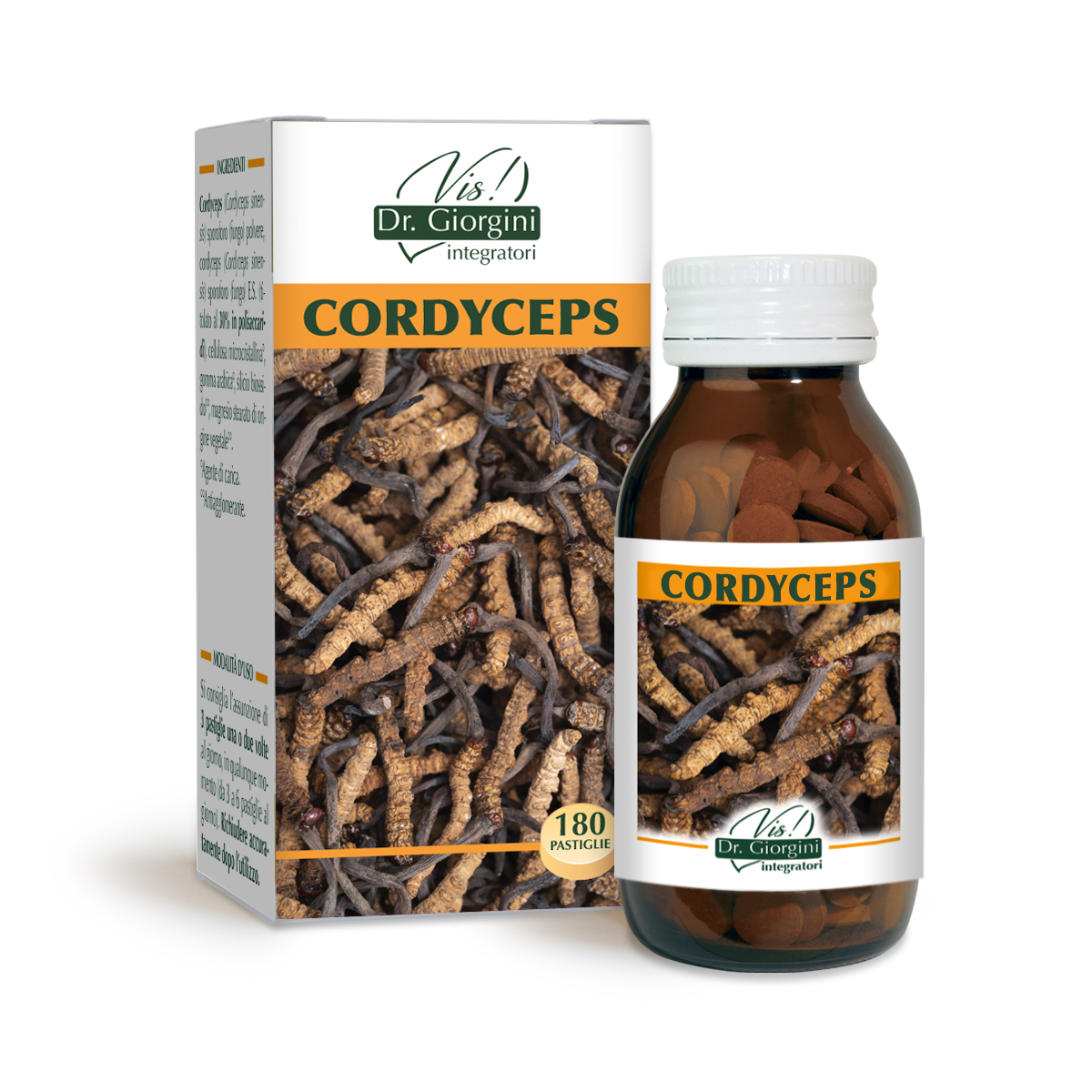 CORDYCEPS 90 g - 180 tabletas de 500 mg main product photo