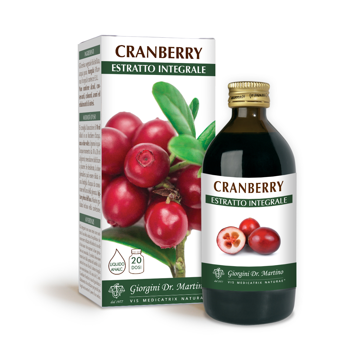 CRANBERRY GESAMTEXTRAKTE 200 Ml main product photo