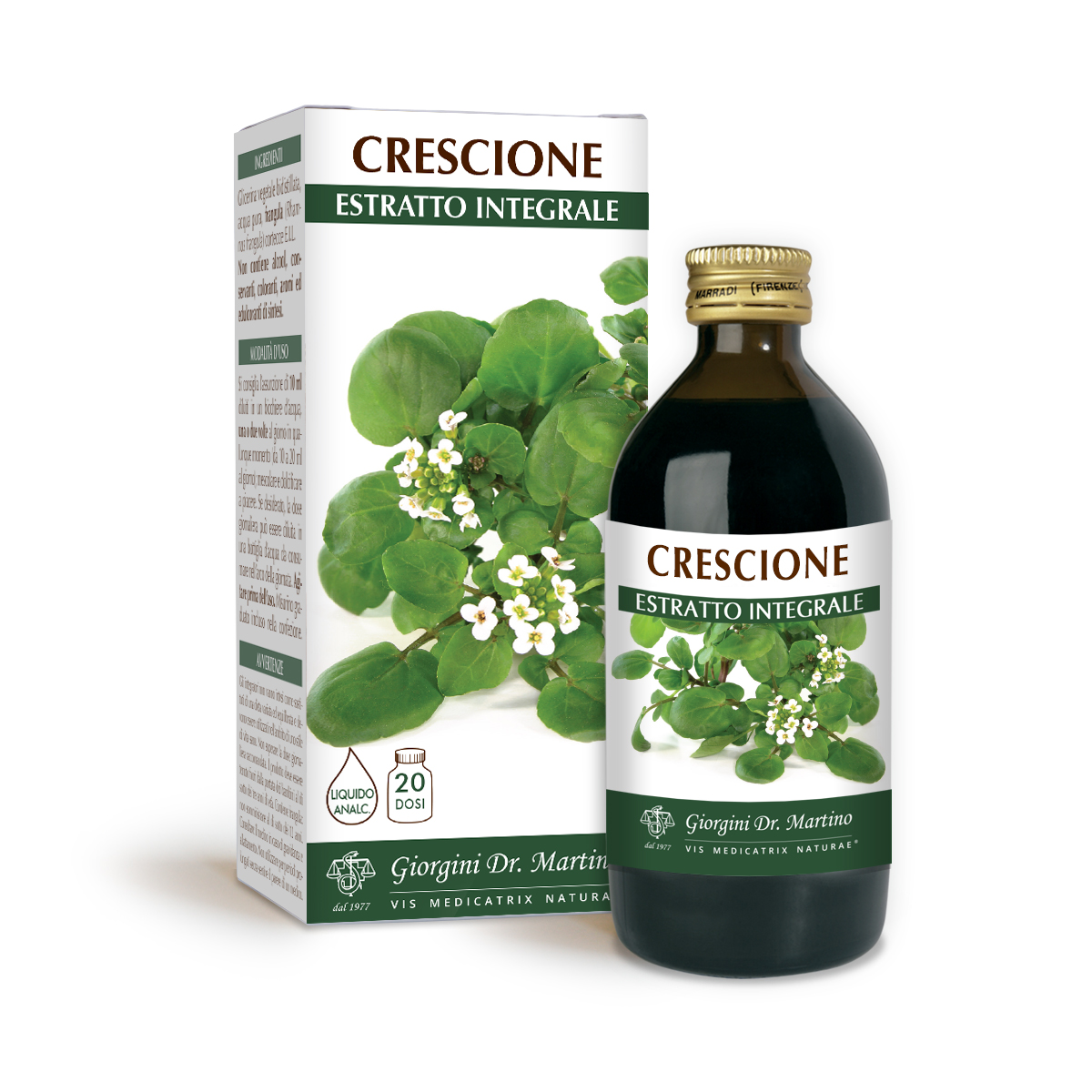 WATERCRESS WHOLE EXTRACT 200 ml main product photo