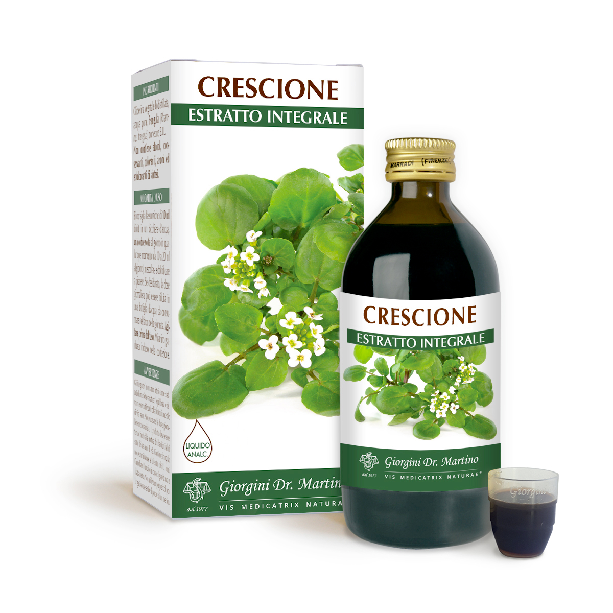 WATERCRESS Whole Extract Alcohol-free liquid