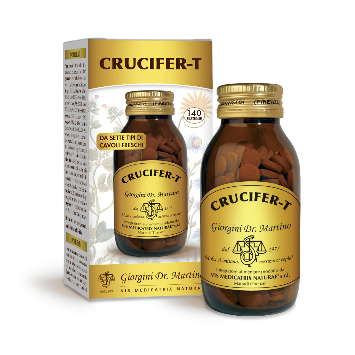 CRUCIFER-T 70 g - 140 pastilles de 500 mg main product photo