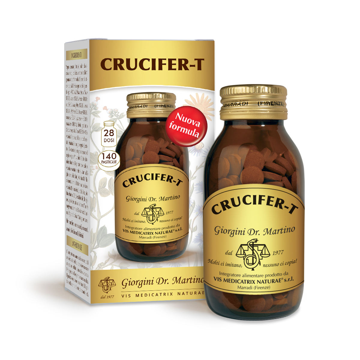 CRUCIFER-T 70 g - 140 tablets of 500 mg each