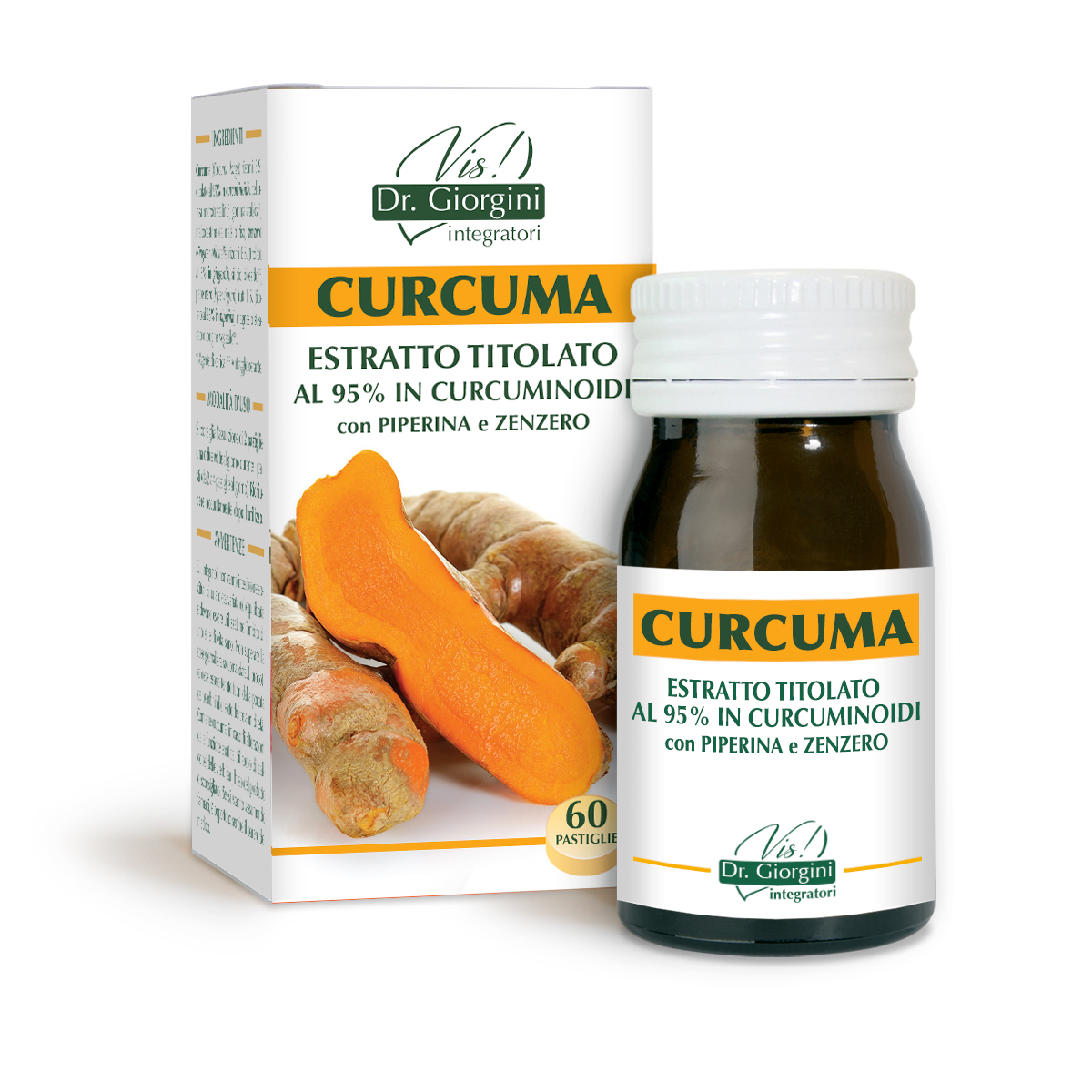 EXTRAIT DE CURCUMA 30 g - pastilles de 500 mg main product photo