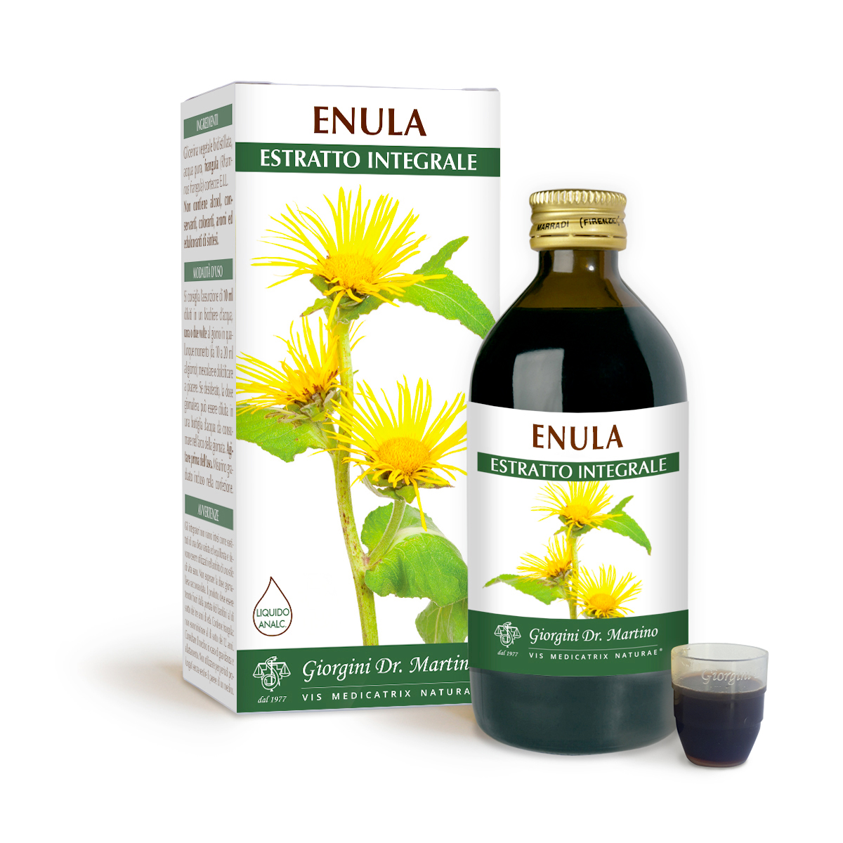 Extrait intégral d'INULE Liquide sans alcool