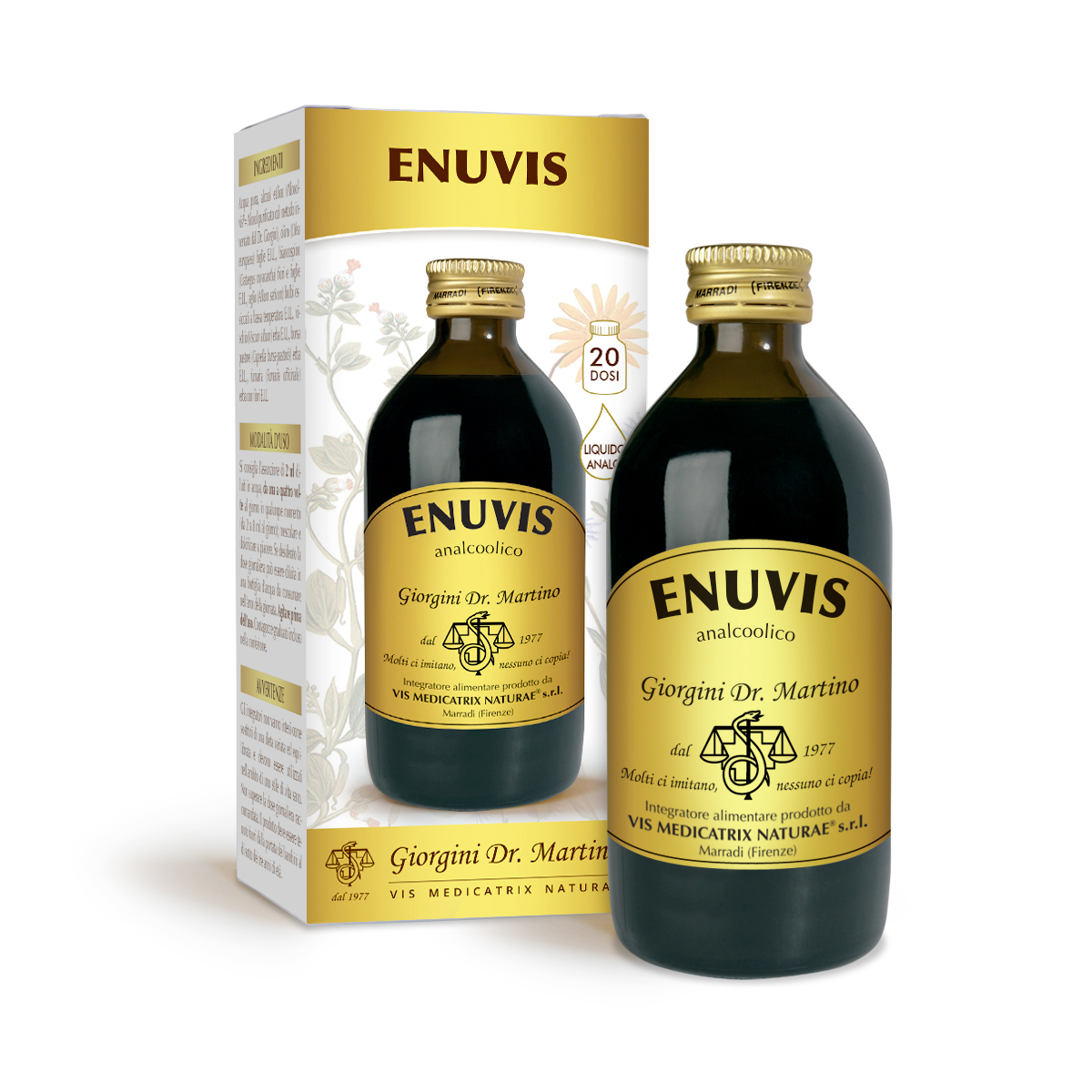 ENUVIS alcohol-free liquid 200ml main product photo