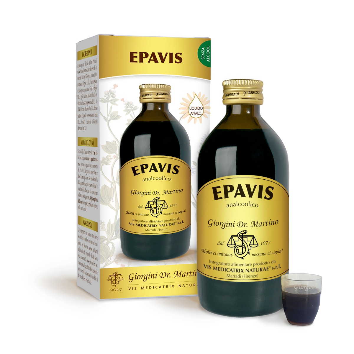 EPAVIS Liquide sans alcool