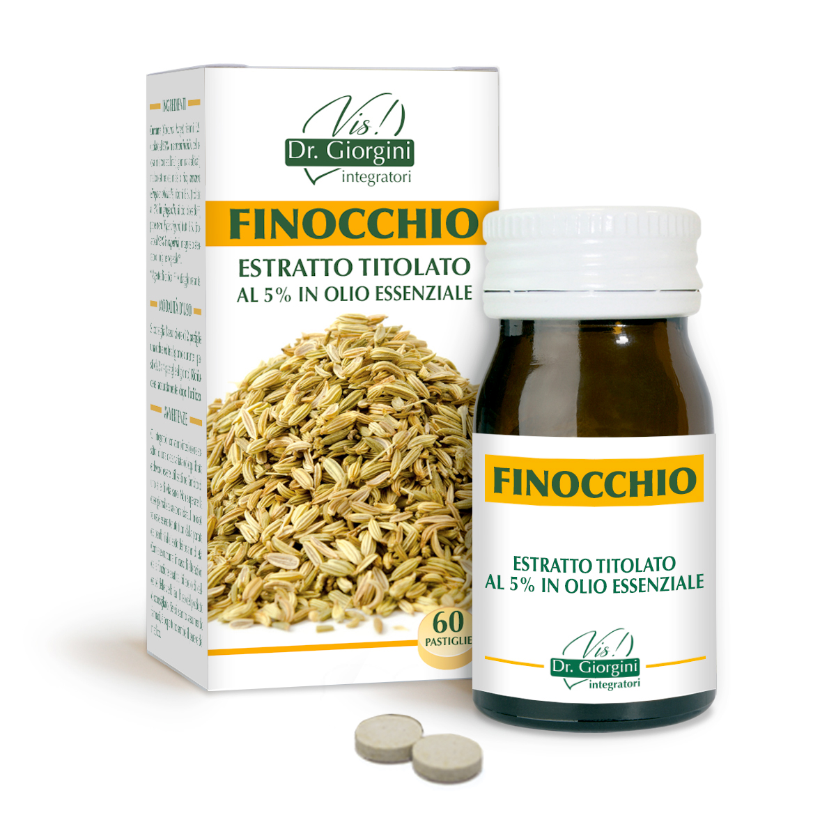 FENOUIL Extract standardisé Pastilles