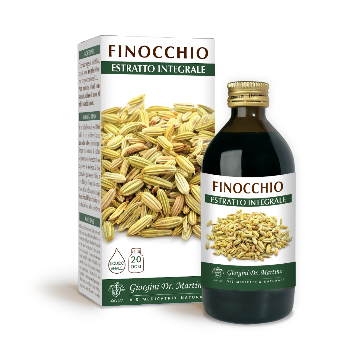 HINOJO EXTRACTO INTEGRAL 200 ml main product photo