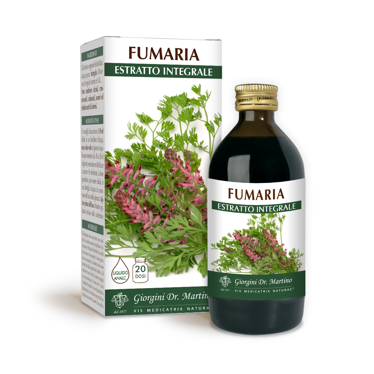 FUMARIA EXTRACTO INTEGRAL 200 ml main product photo