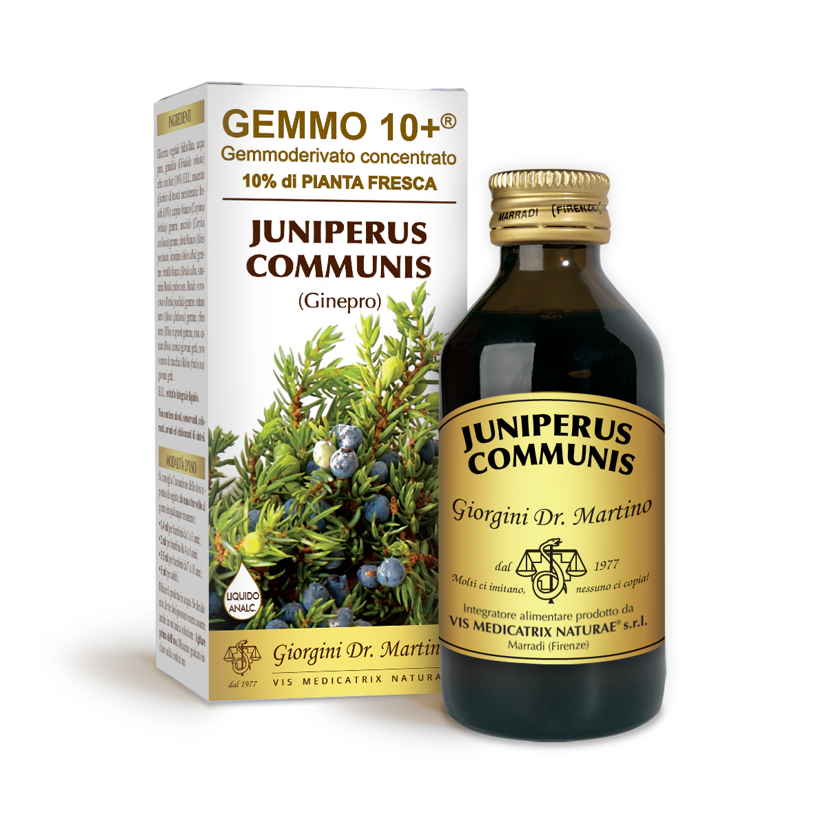 G10+ JUNIPER (Juniperus communis) Alcohol-free liquid main product photo