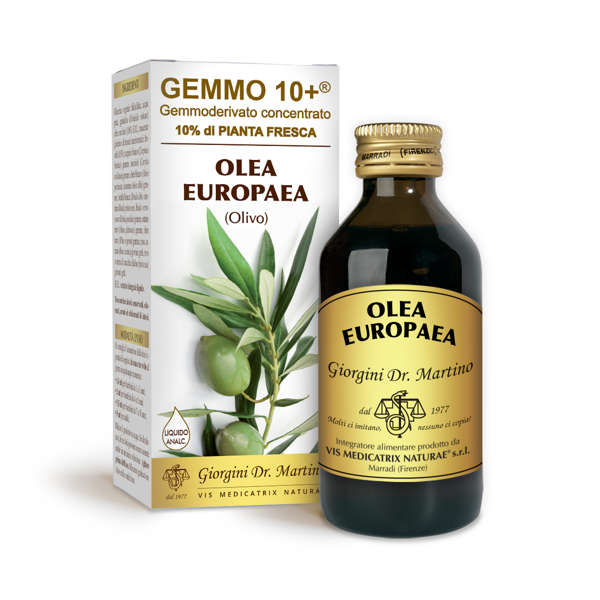 G10+ OLIVENBAUM (Olea europea) Alkoholfreie Flüssigkeit main product photo