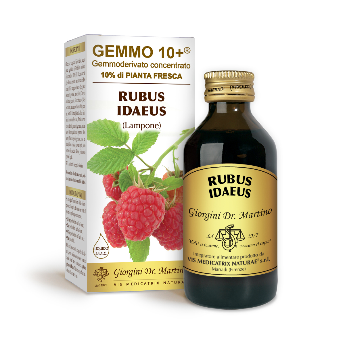 G10+ FRAMBOISIER (Rubus idaeus) Liquide sans alcool main product photo
