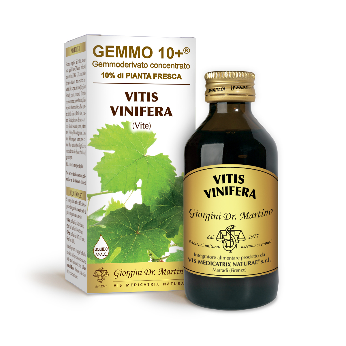 G10+WEINREBE (Vitis vinifera) Alkoholfreie Flüssigkeit main product photo