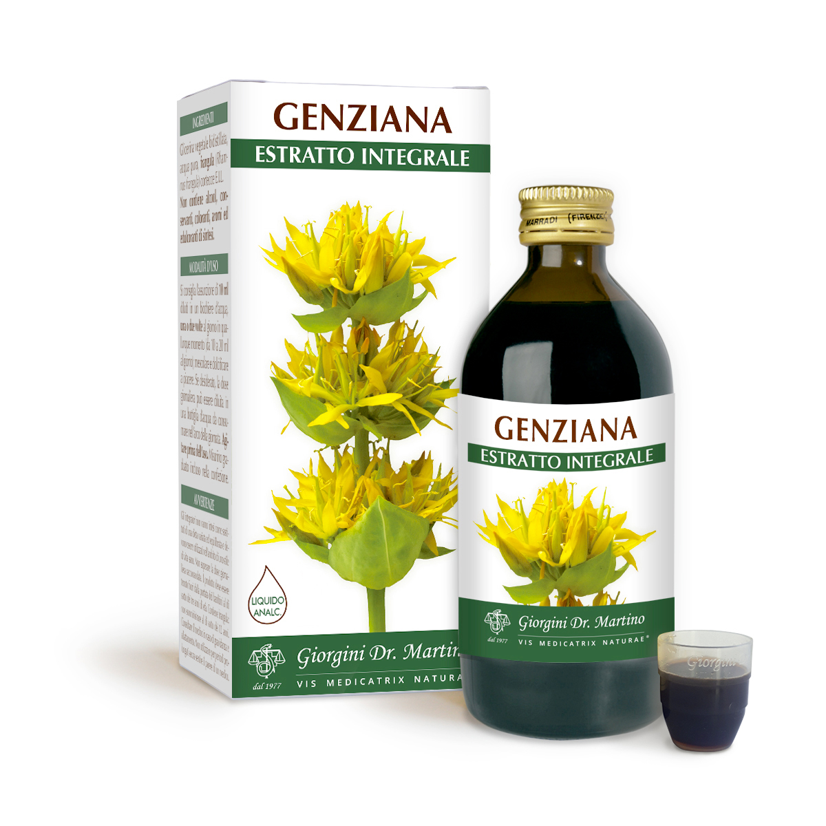 ENZIAN Gesamtextrakt Alkoholfreie Flüssigkeit