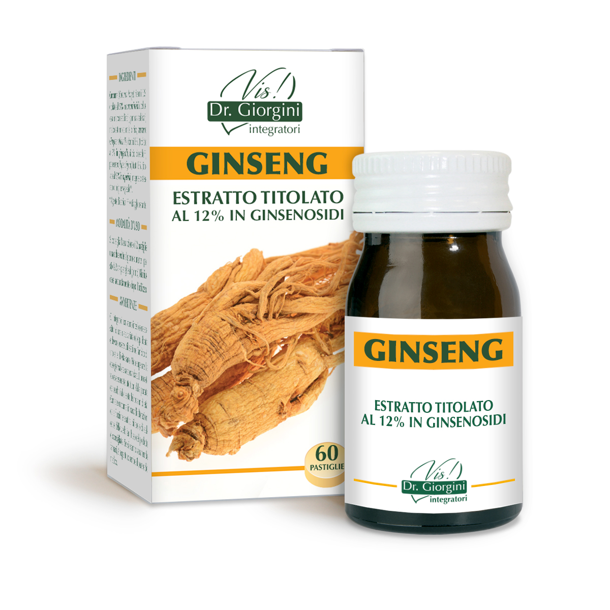 GINSENG EXTRACTO ESTANDARIZADO 60 pastillas main product photo