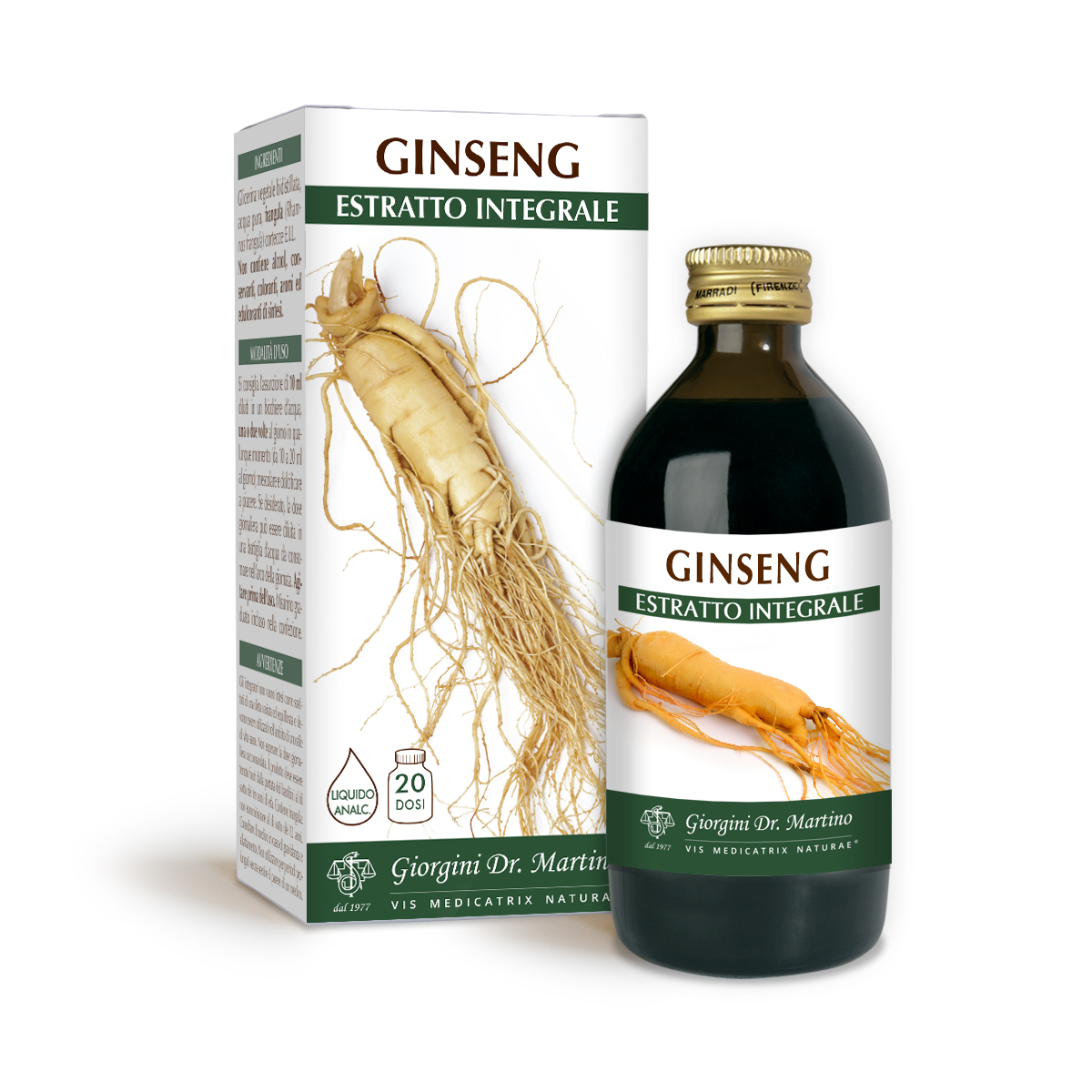 GINSENG EXTRAIT INTEGRAL 200 ml  main product photo