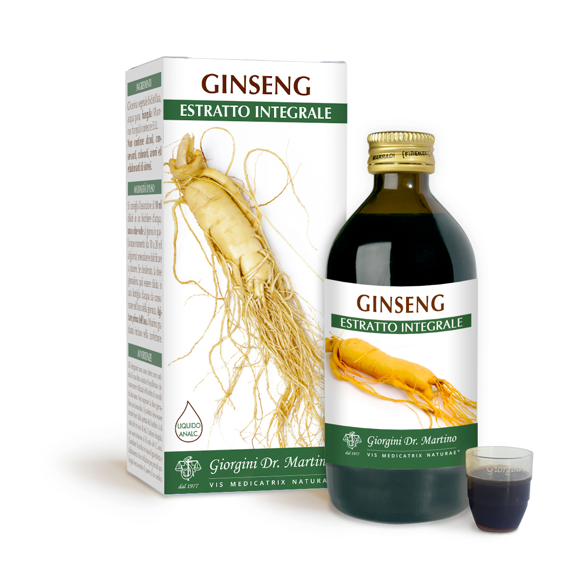 GINSENG Whole Extract Alcohol-free liquid