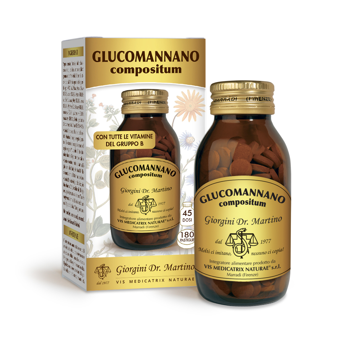 GLUCOMANNAN COMPOSITUM 180 Tabletten main product photo