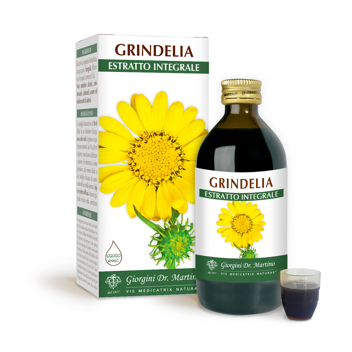 GRINDELIA Gesamtextrakt Alkoholfreie Flüssigkeit