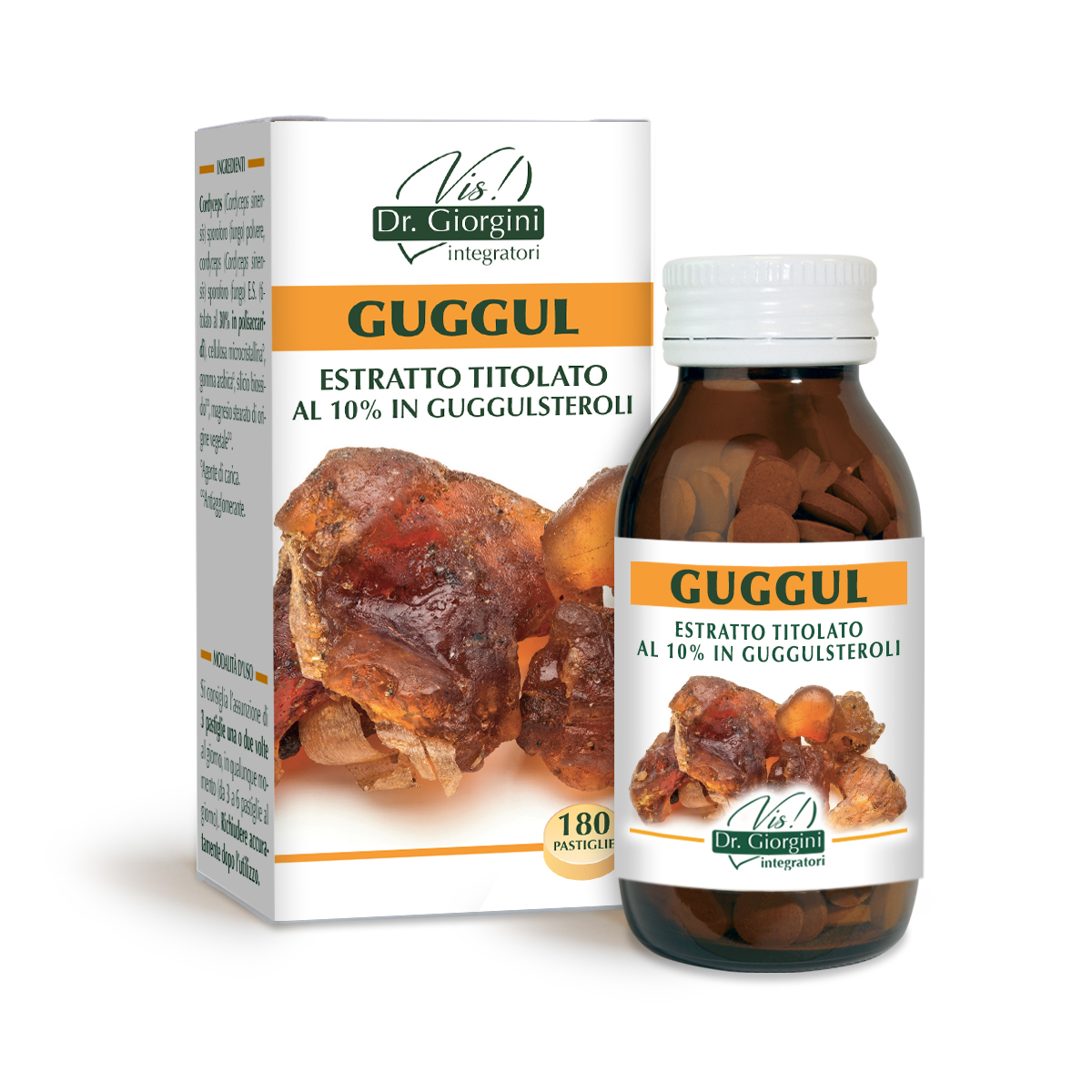 GUGGUL STANDARDIZED EXTRACT90 g – 500 mg tablets main product photo