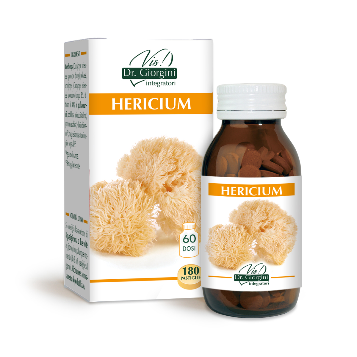 LION'S MANE 90 g - 180 500mg-Tabletten main product photo