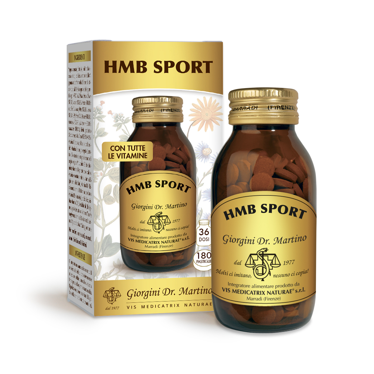 HMB SPORT 90 g - Pastilles de 500 mg main product photo