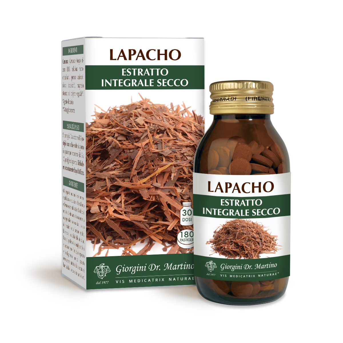 LAPACHO DRY WHOLE EXTRACT 90G 180 tablets (500 mg) main product photo